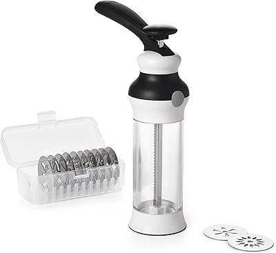 Ensemble de presse à biscuits oxo good grips, 100 pièces, blanc, 1257580. DIAYTAR COTE D'IVOIRE propose une expérience d'achat en ligne innovante et sécurisée, permettant aux clients de faire leurs achats en toute confiance. La boutique en ligne met en avant les tendances les plus récentes et les produits les plus populaires, ainsi que des conseils d'experts pour aider les clients à prendre des décisions d'achat éclairées.