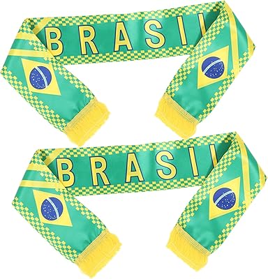 2pcs fans écharpe rugby écharpe cou décor football tricot écharpe cadeaux allemands cadeaux