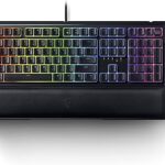 Clavier de jeu razer ornata v2, interrupteur à membrane hybride en mica, molette