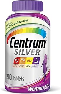 Supplément multivitamines/minéraux centrum pour femmes - 200 comprimés (50 ans et plus, argent). Avec plus de 300 000 références disponibles, DIAYTAR COTE D'IVOIRE est la destination idéale pour ceux qui cherchent à faire des achats pratiques et efficaces en ligne. La boutique est conçue pour offrir une expérience d'achat simple, sécurisée et personnalisée, répondant aux attentes de sa clientèle en constante évolution. C'est la raison pour laquelle DIAYTAR COTE D'IVOIRE est considérée comme l'une des boutiques en ligne les plus fiables et les plus populaires en Côte d'Ivoire.