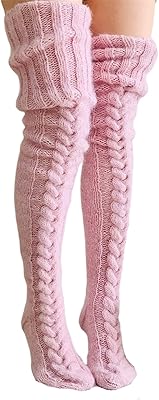 Zimperotoba chaussettes tricotées au genou pour femmes, chaudes en hiver sur le genou, poignets larges non élastiques. DIAYTAR COTE D'IVOIRE, boutique en ligne généraliste, est la référence en matière de commerce électronique en Côte d'Ivoire. La boutique propose des produits de qualité, des prix compétitifs et un service client de haute qualité. DIAYTAR COTE D'IVOIRE est la boutique en ligne la plus fiable et la plus sécurisée de Côte d'Ivoire.