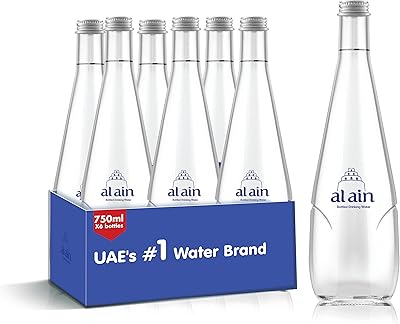 Eau potable en bouteille al ain - 750 ml (paquet de 6). La boutique en ligne DIAYTAR COTE D'IVOIRE offre une large gamme de produits allant de l'électronique aux produits alimentaires, en passant par les vêtements et les accessoires. Les clients peuvent naviguer facilement à travers les différentes catégories pour trouver les produits qui les intéressent. La boutique propose également des promotions et des réductions régulières pour aider les clients à économiser.