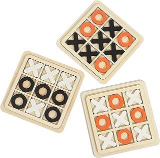 Jeux de société tic tac toe en bois ox jeux de bureau classiques