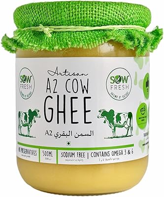 Ghee de vache biologique a2 de so fresh