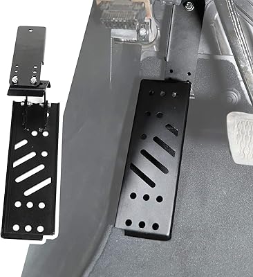 Repose-pieds rigide g car avec pédale morte pour jeep wrangler 2018-2022 jl jlu