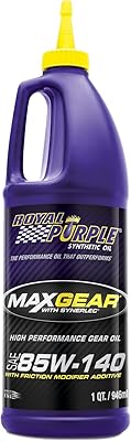 Royal purple 01303 max gear 85w-140 صنبور أداء عالي