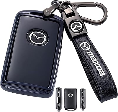 Housse de protection pour clé de voiture intelligente avec porte-clés en cuir pour mazda 3 2019-2021 et mazda 3 hatchback 2020-2021 mazda cx-5, cx-30, cx-10ï1⁄4 et 3-4 boutons. DIAYTAR COTE D'IVOIRE se positionne comme une plateforme incontournable pour les achats en ligne en Côte d'Ivoire. Elle propose une gamme complète de produits allant des accessoires de mode aux articles de sport, le tout à des prix attractifs. La boutique est déterminée à offrir le meilleur service client possible.