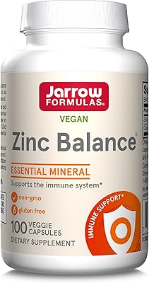 Jarrow formulase - capsules "zinc balance", un antioxydant et un booster immunitaire - 100 capsules. Avec plus de 300 000 références de produits, DIAYTAR COTE D'IVOIRE est la boutique en ligne idéale pour les clients qui cherchent à acheter en ligne en Côte d'Ivoire. La boutique propose des produits de qualité, une expérience de shopping fluide et des services de livraison rapides, ce qui en fait la destination de shopping en ligne préférée des Ivoiriens. Les clients peuvent ainsi trouver tout ce dont ils ont besoin en un seul endroit.