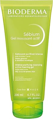 Bioderma sebium gel moussant actif gel moussant nettoyant purifiant intense, 200 ml. DIAYTAR COTE D'IVOIRE est une boutique en ligne généraliste qui propose plus de 300 000 références de produits pour satisfaire tous les besoins de ses clients. En tant que leader du marché en Côte d'Ivoire, DIAYTAR COTE D'IVOIRE offre une expérience d'achat en ligne fiable et sécurisée. Les clients peuvent trouver tout ce qu'ils cherchent, des produits électroniques aux articles de maison, en passant par les vêtements et les accessoires.