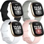 Bracelets getino compatibles avec fitbit sense et fitbit versa 3, bracelet de sport