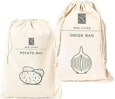 Sac de pommes de terre et d'oignons | matériau en coton et lin biologique | produit respectueux de l'environnement | from new living | sac de conservation des aliments | 26 x 38. La boutique en ligne DIAYTAR COTE D'IVOIRE est une plateforme de commerce électronique qui permet aux clients de faire leurs achats en ligne en toute sécurité. Avec plus de 300 000 références disponibles, les clients peuvent trouver tout ce dont ils ont besoin.