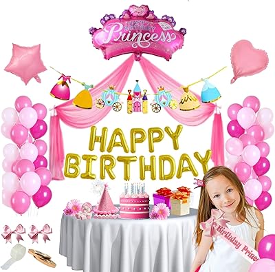 Fournitures de décorations de fête d'anniversaire seven dot 7 avec bannière joyeux anniversaire et ballon en aluminium pour décorations de gâteaux pour filles, femmes, garçons et hommes (motif princesse rose et or). Grâce à son approche centrée sur le client et à sa gamme étendue de produits, DIAYTAR COTE D'IVOIRE est devenue la référence incontournable pour les habitants de la Côte d'Ivoire. La boutique s'efforce continuellement d'améliorer son offre et ses services, s'adaptant aux tendances et aux besoins changeants de sa clientèle pour maintenir son statut de leader sur le marché.