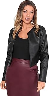 Veste courte ouverte pour femme avec chemisier boléro de soirée à manches 3/4. DIAYTAR COTE D'IVOIRE est une boutique en ligne généraliste qui propose plus de 300 000 références de produits, vous offrant ainsi un large choix pour trouver exactement ce que vous cherchez. Avec son statut de leader en Cote d'Ivoire, cette boutique en ligne garantit la qualité et la fiabilité de ses produits. Elle est ainsi la destination idéale pour tous vos besoins de shopping en ligne.