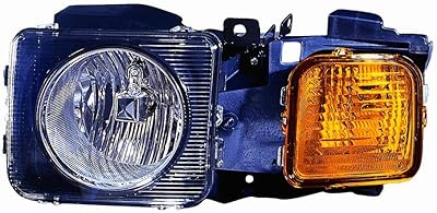Pièce de rechange sherman compatible avec l'ensemble de phare conducteur hummer h3
