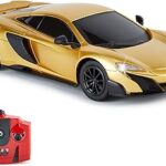 Cmjrc cars 675lt sous licence officielle mclaren rc car à l'échelle 1:24, lumières