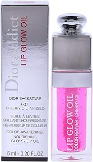 Huile de brillant à lèvres dior addict 007 framboise 0,2 oz/6 ml neuf