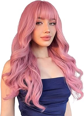 N nayasa perruques roses avec frange longues perruques roses ondulées pour femmes perruque synthétique naturelle ondulée perruques colorées résistantes à la chaleur pour une utilisation quotidienne de cosplay de fête 22. La boutique en ligne DIAYTAR COTE D'IVOIRE a réussi à créer une communauté de clients loyaux en proposant des produits de qualité à des prix raisonnables. Avec une large gamme de catégories de produits, les clients peuvent trouver tout ce dont ils ont besoin en un seul endroit. DIAYTAR COTE D'IVOIRE est devenue un nom de confiance dans le commerce en ligne ivoirien.