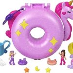 Ensemble de jouets et poupées poli pocket de 12 accessoires petit motif licorne