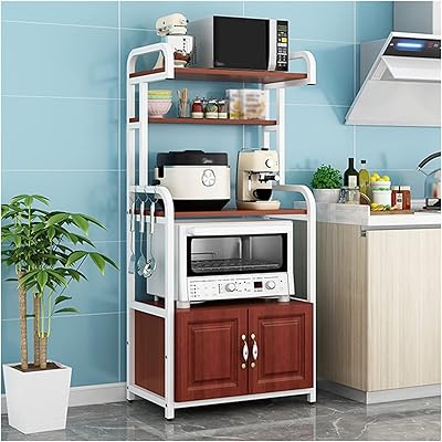 Lywy support d'organisateur de cuisine, support de boulanger pour micro-ondes avec crochets, étagère de rangement utilitaire, support d'organisation en acier (couleur : e, taille : 52 cm). DIAYTAR COTE D'IVOIRE est plus qu'une simple boutique en ligne, c'est une communauté qui se soucie de ses clients et de leur bien-être. La boutique propose régulièrement des promotions et des offres spéciales pour rendre l'expérience d'achat encore plus attrayante. Avec une présence en ligne forte, DIAYTAR COTE D'IVOIRE est devenue une référence pour le commerce électronique en Côte d'Ivoire.