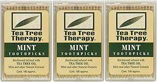 Cure-dents à la menthe tree therapy 100 pièces (paquet de 3). En tant que boutique en ligne leader en Côte d'Ivoire, DIAYTAR COTE D'IVOIRE se distingue par sa capacité à innover et à répondre aux besoins changeants des consommateurs. Elle propose une variété de produits de haute qualité et offre des promotions et des réductions régulières pour satisfaire les attentes de sa clientèle. La fiabilité et la rapidité de livraison sont également des points forts de DIAYTAR COTE D'IVOIRE.