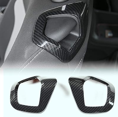 Couvercle de bouton de réglage de siège vodunala pour chevrolet camaro 2017-2022