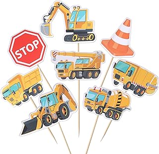 Seiki ctcy camion à benne basculante, tracteur et panneau d'arrêt pour cupcakes, ensemble de 32 pièces pour fête d'anniversaire d'enfant, fête prénatale. DIAYTAR COTE D'IVOIRE se démarque par sa vaste gamme de produits allant des produits alimentaires aux accessoires high-tech, en passant par les vetements et les produits de soins personnels. Cette boutique en ligne généraliste permet aux clients de faire leurs achats en toute simplicité, avec des options de paiement flexibles et des délais de livraison rapides. Les clients bénéficient également d'un service client réactif et compétent.