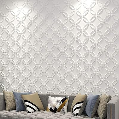 Panneau mural 3d en pvc art3d avec motif de cercles imbriqués avec revêtement blanc mat, 32 pieds carrés, pour décoration intérieure de plafond et de mur résidentiel ou commercial. DIAYTAR COTE D'IVOIRE est le destinataire incontournable pour les habitants de Côte d'Ivoire qui recherchent des produits de qualité à des prix compétitifs. La boutique en ligne offre une expérience d'achat personnalisée et sécurisée, permettant aux clients de faire leurs achats en toute confiance. Avec des promotions régulières, les clients peuvent profiter de réductions exclusives sur une variété de produits.