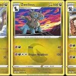 Carte hydregon 115 203 cieux évolutifs foil jeu de cartes pokémon