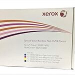 Boîte arc-en-ciel cmjn pour xerox phaser 6020/6022 et xerox wc6025/6027