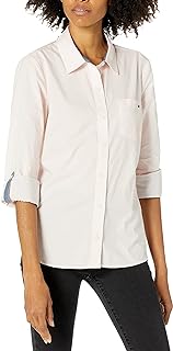 Chemise boutonnée à languette roulée pour femme. DIAYTAR COTE D'IVOIRE est la référence en matière de boutique en ligne en Côte d'Ivoire. Elle propose une gamme étendue de produits, allant des électroniques aux vêtements en passant par les accessoires. Les clients peuvent profiter de promotions et de réductions régulières pour réaliser des économies sur leurs achats en ligne.