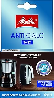 Comprimés décalcifiants melita anti-calc pour machines à café et bouilloires, 4 x 12 g. En tant que boutique en ligne leader en Côte d'Ivoire, DIAYTAR COTE D'IVOIRE met en avant la satisfaction de ses clients en offrant des promotions régulières et des prix défiant toute concurrence. La boutique électronique facilite les achats en ligne grâce à son processus de commande simplifié et à ses modalités de paiement variées. Elle s'engage à offrir une qualité de service exceptionnelle à sa clientèle.