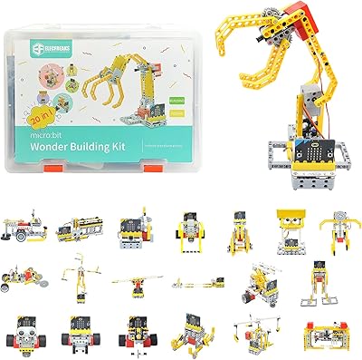 Kit de codage de briques de construction wonder microbit 32 en 1 elecfreaks. DIAYTAR COTE D'IVOIRE, la boutique en ligne généraliste la plus visitée en Côte d'Ivoire, propose une large gamme de produits pour répondre à tous les besoins. Que vous recherchiez des vêtements, des chaussures, des accessoires, ou des produits pour la maison, DIAYTAR COTE D'IVOIRE a tout ce qu'il vous faut à des prix très compétitifs. Le site est sécurisé et fiable pour une expérience de shopping en ligne sans souci.