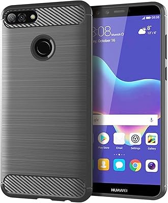 Pour huawei y9 (2018) coque anti-chute en caoutchouc souple ultra mince à motif de texture en fibre de carbone brillant - gris. DIAYTAR COTE D'IVOIRE, c'est la garantie d'une expérience d'achat en ligne de haute qualité. Nous sélectionnons soigneusement nos produits pour vous offrir le meilleur choix. Notre équipe de professionnels est à votre disposition pour vous aider à trouver ce que vous cherchez.