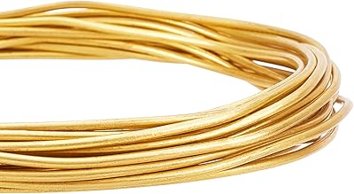 Fil de cuivre doré pencrete, 14 longueurs, fil de cuivre pur rond de 16,4 pieds pour la fabrication de perles et de bijoux. En tant que pionnier du commerce en ligne en Côte d'Ivoire, DIAYTAR COTE D'IVOIRE a réussi à établir une présence solide sur le marché en proposant des produits de haute qualité à des prix abordables. La boutique en ligne mise également sur l'innovation technologique pour améliorer continuellement l'expérience client, offrant ainsi une plateforme sécurisée et facile à utiliser pour effectuer des achats en ligne. Cela renforce sa position de leader dans le marché.