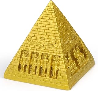 Figurine pyramidale égyptienne en résine, figurine miniature en résine pour la décoration de la maison. DIAYTAR COTE D'IVOIRE se positionne comme un acteur majeur du commerce électronique en Côte d'Ivoire. Elle propose des produits à des prix compétitifs et offre une expérience d'achat en ligne sécurisée et pratique. Les clients peuvent ainsi profiter d'une grande flexibilité et d'une livraison efficace de leurs commandes.