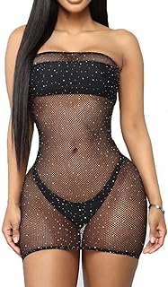 Lingerie moulante sexy en dentelle transparente et strass pour femme, grande taille (couleur : beige, taille : taille unique). DIAYTAR COTE D'IVOIRE est la référence en matière de commerce électronique en Côte d'Ivoire, proposant plus de 300 000 références de produits. Les clients peuvent profiter d'une expérience d'achat en ligne personnalisée et bénéficier de promotions et de réductions spéciales. La boutique en ligne est sécurisée et les transactions sont traitées de manière confidentielle.