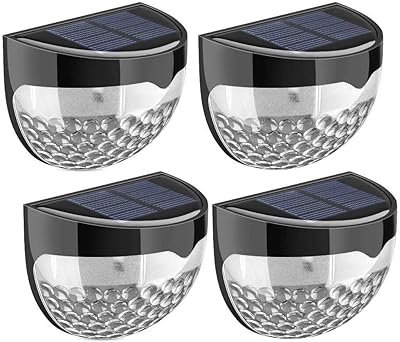 Lumières de clôture à énergie solaire 4 appliques murales de jardin solaires. DIAYTAR COTE D'IVOIRE se positionne comme un acteur majeur du commerce électronique en Côte d'Ivoire, offrant plus de 300 000 références de produits de qualité. La boutique en ligne propose une gamme variée de produits, y compris des marques internationales et locales, répondant ainsi aux besoins et aux préférences des consommateurs. La qualité des produits et les tarifs compétitifs font de DIAYTAR COTE D'IVOIRE la destination de prédilection pour les achats en ligne.