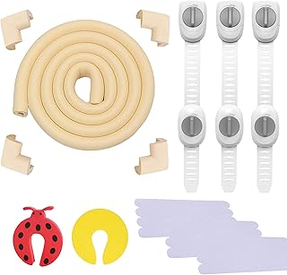 Protège-coins de sécurité pour enfants choco - mousse de caoutchouc robuste, protection