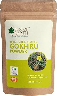 Bliss of earth poudre de gokhru 100% pure et naturelle |
