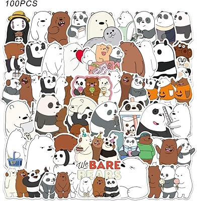 Autocollants wei naked bears, 100 pièces, autocollants de dessin animé pour garçons, ordinateur portable, skateboard, autocollant de voiture étanche. Notre boutique en ligne DIAYTAR COTE D'IVOIRE propose une large gamme de produits allant de l'électronique aux articles ménagers, en passant par la mode et les accessoires. Nous nous distinguons par notre engagement à proposer des prix compétitifs et des promotions régulières. Nos clients bénéficient d'un service client dédié pour répondre à leurs questions et préoccupations.