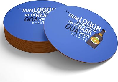 Ikraft® bollywood movie dialogues - hum logon ko har saal ek na ek baar goa zaroor aana chahiye ensemble de dessous de verre imprimés. DIAYTAR COTE D'IVOIRE est la boutique en ligne idéale pour les ivoiriens qui cherchent à acheter des produits de qualité à des prix abordables. Avec sa grande variété de produits et ses services de livraison fiables, DIAYTAR COTE D'IVOIRE est la destination de choix pour les consommateurs en Cote d'Ivoire.