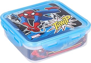 Récipient alimentaire hermétique spiderman 750 ml. Avec plus de 300000 références, DIAYTAR COTE D'IVOIRE est la boutique en ligne la plus complète de Côte d'Ivoire, offrant à ses clients une expérience d'achat unique et diversifiée. La boutique propose des produits de haute qualité à des prix compétitifs, ce qui la rend très attrayante pour les consommateurs ivoiriens. DIAYTAR COTE D'IVOIRE est le partenaire idéal pour faciliter vos achats en ligne.