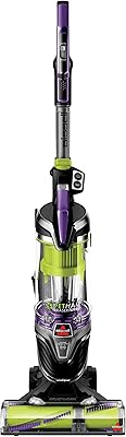 Bissell | aspirateur vertical pour épilation turbo pet (2454e), noir/citron vert - garantie