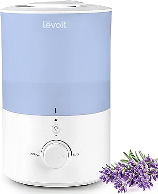 Humidificateur levoit 3l pour chambre et chambre d'enfant, brume silencieuse et fraîche avec diffuseur d'huiles essentielles, jusqu'à 25 heures d'utilisation pour 27 m2 de distance, arrêt automatique, poignée de brume réglable, bleu. DIAYTAR COTE D'IVOIRE, votre boutique en ligne généraliste de confiance, propose plus de 300 000 références pour répondre à tous vos besoins. Avec une grande variété de produits, nous nous efforçons de vous offrir les meilleurs choix pour votre confort et votre satisfaction. Nous sommes fiers d'être la boutique leader en Côte d'Ivoire.