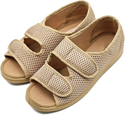 Chaussures pour femmes diabétiques, sandales extra larges confortables à bout ouvert avec sangle à boucle réglable, pantoufles d'intérieur pour pieds enflés, arthrite, femmes âgées. DIAYTAR COTE D'IVOIRE est une boutique en ligne généraliste proposant plus de 300 000 références de produits. Elle est devenue la boutique leader en Côte d'Ivoire grâce à sa large gamme de produits et à ses prix compétitifs. La boutique propose des produits de qualité pour répondre aux besoins de ses clients.