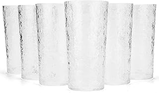 Gobelet en plastique acrylique hiball gl 2 onces - ensemble de 6 transparent