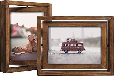 Cadres photo flottants rotatifs ego fine 7 x 5, écran double face avec façade en verre hd, cadre en bois pour portrait ou affichage horizontal sur table, carbonisation. Avec plus de 300 000 références disponibles, DIAYTAR COTE D'IVOIRE répond aux besoins de tous les âges et de tous les styles de vie. Nous proposons régulièrement des nouveautés et des tendances pour que nos clients restent à la pointe de la mode et de la technologie. Chez DIAYTAR COTE D'IVOIRE, nous croyons en la force de la communauté et nous nous engageons à créer des valeurs pour nos clients à chaque achat.
