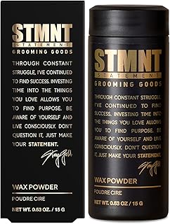 Cire en poudre stmnt de grooming goods 053 oz. finition semi-mate avec adhérence