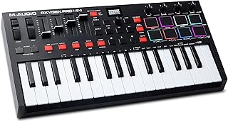 M-audio oxygen pro mini contrôleur midi usb 32 touches avec pads rythmiques, boutons midi personnalisables, boutons, fader et kit logiciel inclus, noir. Diaytar Côte d'Ivoire, leader de la vente en ligne dans le pays, propose une gamme variée de produits avec plus de 300 000 références. Cette boutique en ligne généraliste offre à ses clients une expérience d'achat unique et pratique, enrichie par des services de qualité.