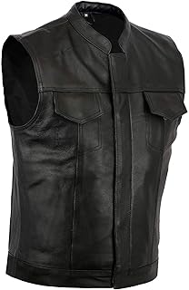 Veste de motard en cuir pistolet noir bikers gear australia gilet. DIAYTAR COTE D'IVOIRE se positionne comme une boutique en ligne de confiance pour les consommateurs ivoiriens, proposant une gamme étendue de produits à des prix compétitifs. La plateforme offre une expérience utilisateur conviviale, facilitant la navigation et la recherche de produits. Les clients bénéficient également d'un service client réactif et d'une livraison rapide.